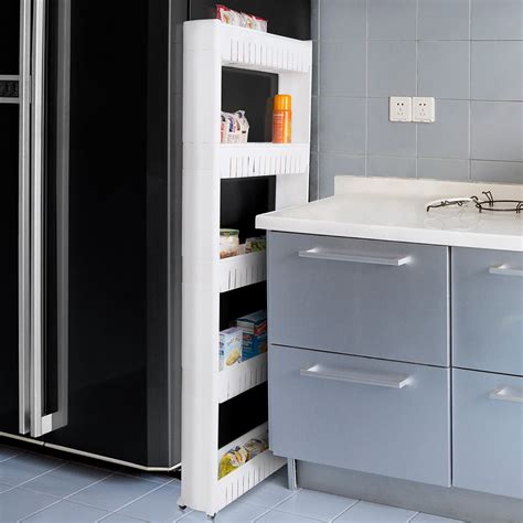 lavish home freestanding  shelf plastic storage shelf  lbs capacity walmartcom