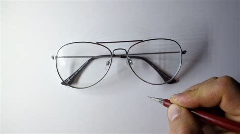 Tutorial How To Draw Glasses Drawing 3d Realistic