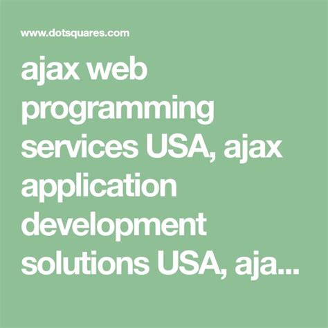 ajax development services hire expert ajax developers ajax web development company web