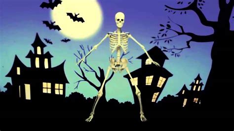 the dancing skeleton happy halloween everyone youtube