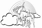Rainbow Coloring Pages Isaac Newton Unicorn Adults Colouring Color Fairy Printable Template Templates Drawing Getdrawings Clipart Getcolorings sketch template