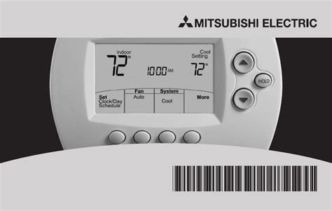 manual mitsubishi mrch thermostat