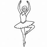 Coloring Ballerina Ballet Pages Tutu Girl Her Dancing Russian Dancer Toe Perform Dance Sheet Color Butterfly Costume Doing Wearing Cute sketch template