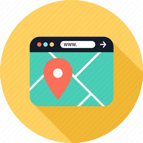 find locate map icon   iconfinder