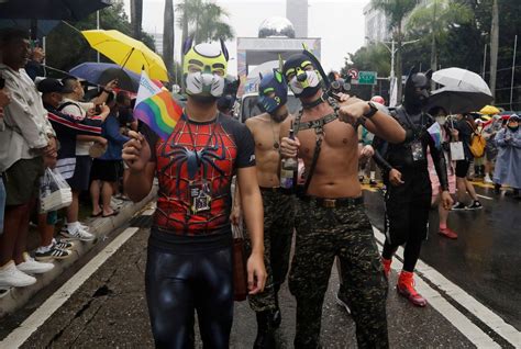 120 000 Parade At Taiwan Pride Despite Rain