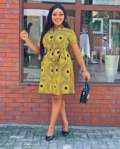 latest short gown ankara styles for african ladies
