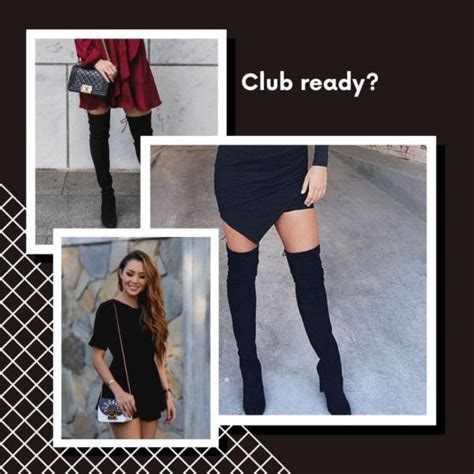 20 Best Club Outfits With Thigh High Boots Belletag