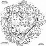 Coloring Pages Adult Fancy Printable Adults Cool 1000 Gypsy Heart Valentines Psychedelic Peace Digital Color Sheets Valentine Books Stamp Kids sketch template