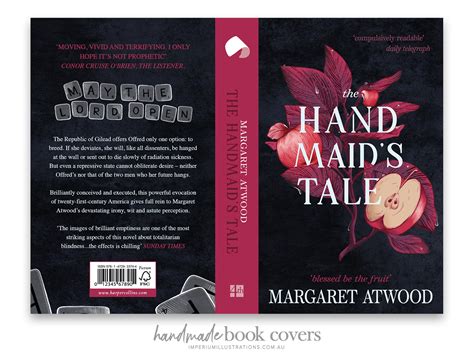 handmaids tale book cover design  alanna rance  dribbble