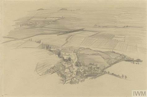 aerial view of a village on the asiago plateau italy 1918 imperial