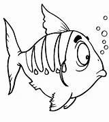 Fish Colouring Realistic Coloring Pages sketch template
