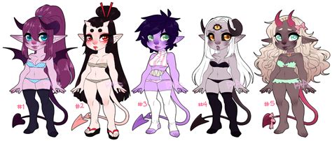 demon girl adopts closed by rap1993 on deviantart