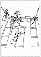 Coloring Pages Spiderman Spectacular Spider Man Printable Top Comments Procoloring Leave sketch template