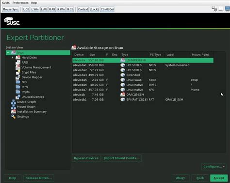 install sles  os manually  local  remote media oracle server   installation