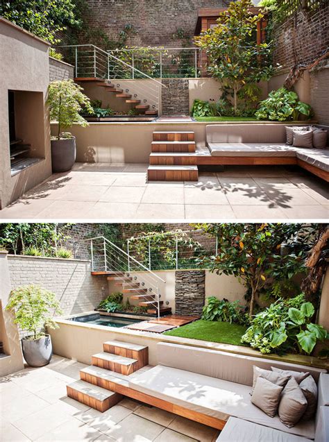 multi level backyards    inspired   summer backyard makeover contemporist
