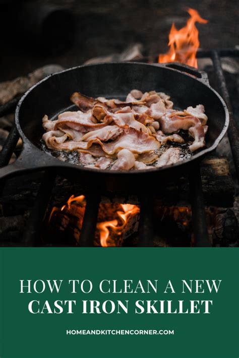 clean   cast iron skillet read