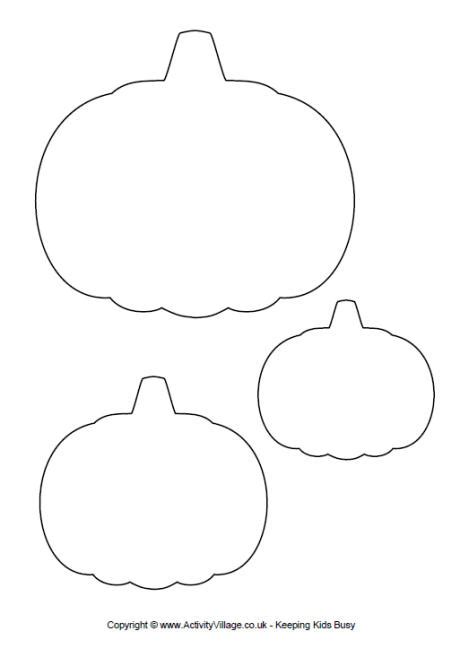 pumpkin template