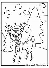 Reindeers Iheartcraftythings sketch template