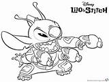 Stitch Coloring Pages Lilo Experiments Fighting Leroy Printable Template Kids Color sketch template