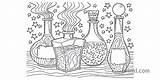 Ks2 Mindfulness Potion Bottles sketch template