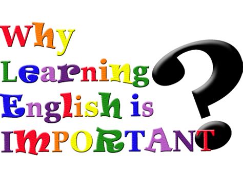 learning english  important