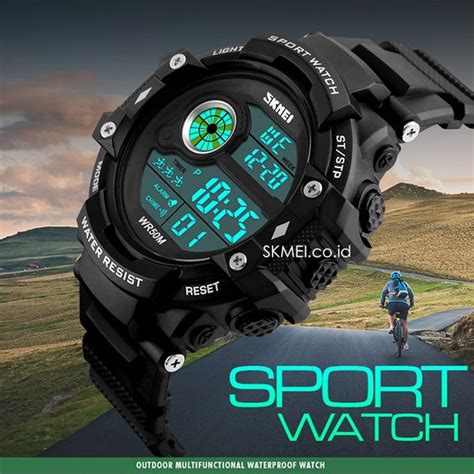 jam tangan pria anti air  shock casio sport outdoor
