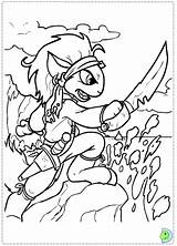 Coloring Dinokids Neopets Close Print sketch template