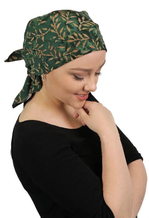 chemo scarves  women head scarf cancer headwear head wrap batik