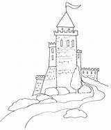 Fort Chateau Coloriage Dessin Dessiner Imprimer Colorier Magique sketch template