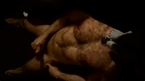 gay foot fetish sox on hairy muscle slave face
