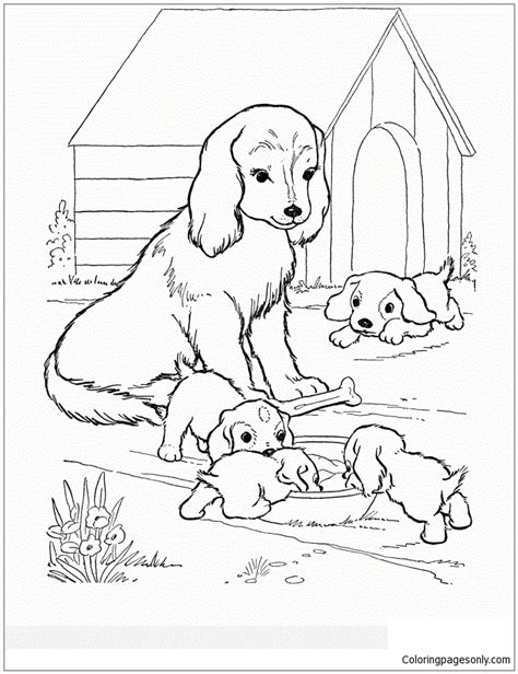 dog  puppy  coloring pages puppy coloring pages coloring pages