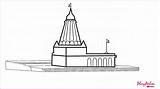 Temple Draw sketch template