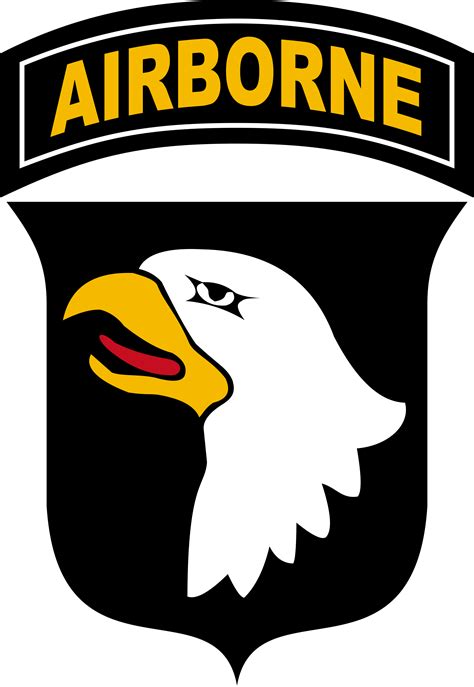 st airborne division patch  png clipart