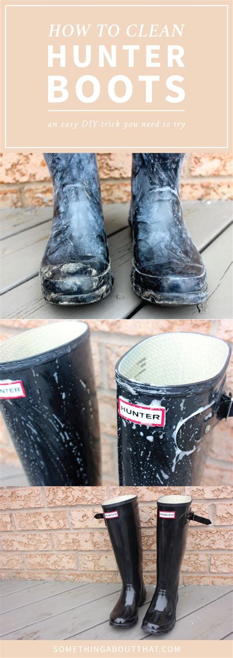 how to clean hunter boots influenceher collective mode vêtements femmes bottes