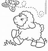 Lamb Lion Getdrawings Drawing Coloring sketch template