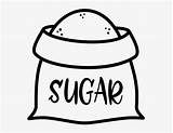 Sugar Clipart Bag Transparent Nicepng Clipartkey sketch template