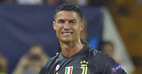 cristiano ronaldo red card juventus star given marching orders could