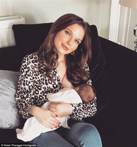 helen flanagan campaigns to normalise breastfeeding in public daily mail online