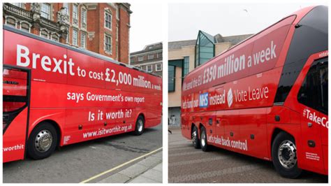 brexit bus   million  real number      billion jersey evening post