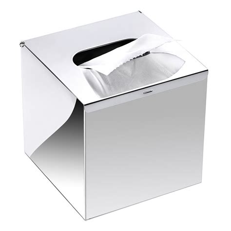 szrwd tissue holder tissue box cube tissue holder stainless steel finish  bathrooms living