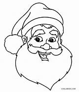 Santa Coloring Face Pages Claus Makeup Print Printable Wolf Kids Head Sled Getcolorings Buzz Lightyear Drawing Getdrawings Color Cool2bkids Colorings sketch template