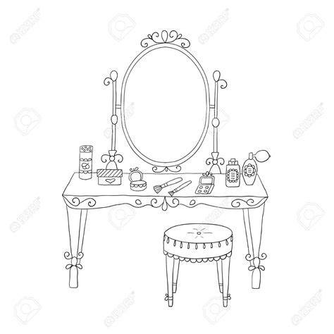 makeup vanity clipart   cliparts  images  clipground
