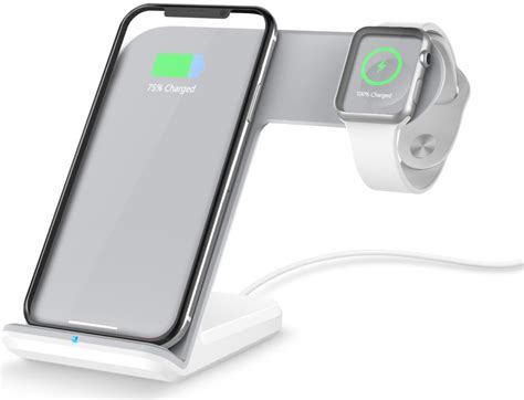 draadloze oplader  voor smartphone en apple  wit gsmpuntnl