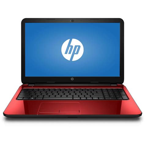 refurbished hp flyer red   gnr laptop pc  amd quad core   processor gb