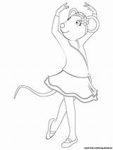 Ballerina Coloring Angelina Pages Print Printable Balerina Drawing Book Creative Color Kids Party Omalovanky Ballet Omalovánky Getdrawings Getcolorings Cz sketch template