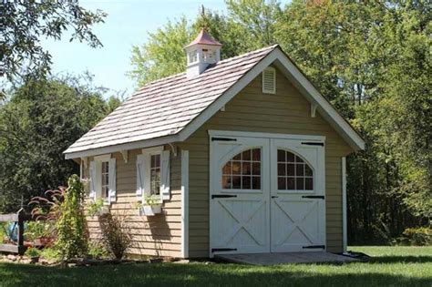 Amish Made Colonial Garden Shed From Gandb Sheds Gardenshedideas