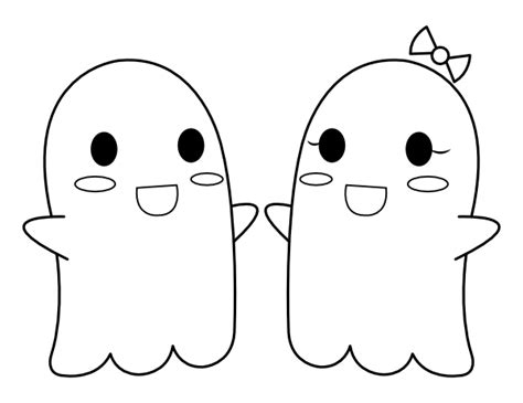 ghosts coloring pages