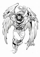 Apocalypse Angel Age Deviantart Coloring Archangel Comic Men Marvel Pages Book Xmen Favourites Add Warren Worthington Iii sketch template