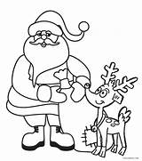Weihnachtsmann Pere Reindeer Cool2bkids Rentier Rennes Ses Papai Reindeers Coloringbay sketch template