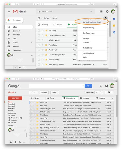 set gmail   desktop mondogera